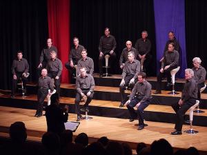 The men performing - by Graeme Watson