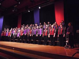 Full choir performing - by Graeme Watson