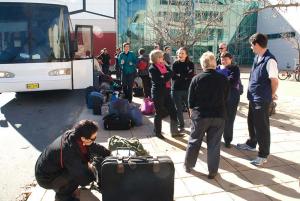 Ready for boarding - by Brian Rope